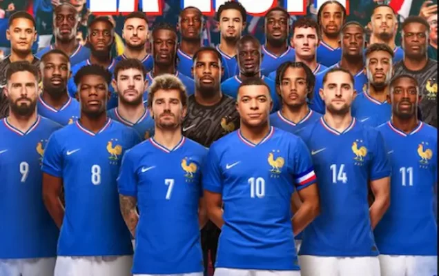 đội hình tuyển Pháp tham dự Euro 2024 mới nhất